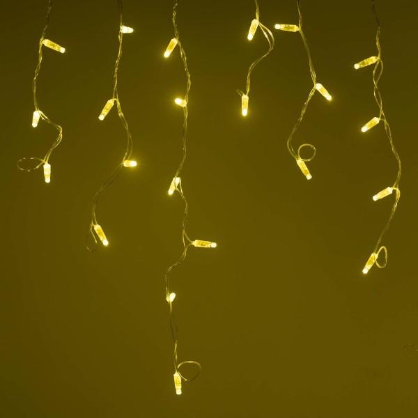 Уличная светодиодная гирлянда Ardecoled бахрома 230V золото ARD-Edge-Classic-2400X600-Clear-88Led-Std Gold 031185