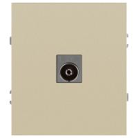 Розетка ЭРА Arktik 16-3101-04 TV одиночная шампань Б0070467