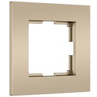 Рамка на 1 пост Slab шампань софт W0012911 a071623