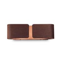 Настенный светильник Ideal Lux Clip AP2 Small Corten 187365 Настенный светильник Ideal Lux Clip AP2 Small Corten 187365
