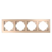 Рамка 4-постовая Stekker Катрин шампань GFR00-7004-02 39530