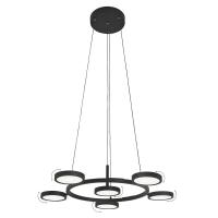 Подвесная светодиодная люстра Crystal Lux CLT 027C6 D700 BL