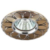 Встраиваемый светильник ЭРА Алюминиевый KL42 SL/GD Б0003848