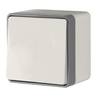 Выключатель одноклавишный влагозащищенный Werkel Gallant слоновая кость W5010203 4690389163937