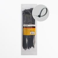 Хомут нейлоновый Stekker NYCT36-250 3,6x250 мм, d пучка max 65 мм, нагрузка 18 кг, черный 32780