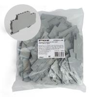 Торцевая заглушка для ЗНИ LD555 4 мм² (JXB ST 4), серый Stekker LD563-1-40 39990