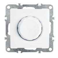 Выключатель диммирующий (механизм), Stekker, PSW10-9106-01, 250В, 650W Эрна, белый 39313
