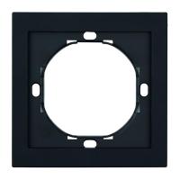 Рамка 1-местная, Stekker Мия, PFR00-3001-05, черный бархат 50461