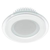 Встраиваемый светодиодный светильник Arlight LT-R96WH 6W Warm White 015575