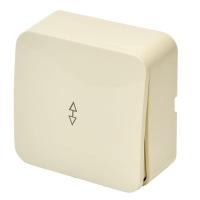 Переключатель одноклавишный Stekker слоновая кость MSW10-12-04 49478