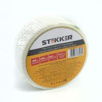 Лента уплотнительная "серпянка" Stekker 60 г/м2*45 мм, 45 м, белая INTP11-6045-45 39912