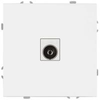 Розетка ЭРА Galaxy 15-3101-08 TV одиночная IP20 белый матовый Б0070729
