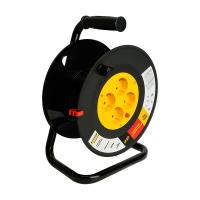 Катушка без провода 4-местная со шторками STD40 50177