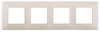 Рамка 4-постовая ЭРА Elegance 14-5004-02 Б0034400