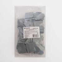 Торцевая заглушка для ЗНИ 4-10 мм (JXB 4-10) серый Stekker LD557-1-40 39661