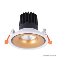 Встраиваемый светодиодный светильник Crystal Lux CLT 005C98 WH-GO 4000K