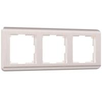 Рамка на 3 поста Werkel Stream перламутровый W0032113 4690389162312