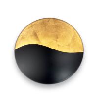 Настенный светильник Ideal Lux Sunrise AP4 Nero E Oro 133300 Настенный светильник Ideal Lux Sunrise AP4 Nero E Oro 133300