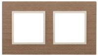 Рамка 2-постовая ЭРА Elegance 14-5302-07 Б0034572
