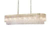 Подвесная люстра Newport 8370/140 C oval brass М0070732