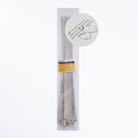 Хомут стальной Stekker SSCTE79-500 7.9х500мм, d пучка max 150мм, нагрузка 120кг, серый 32803