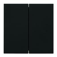 Выключатель 2-клавишный (механизм), Stekker, 250В, 10А Мия, RSW10-3104-05, черный бархат 50443