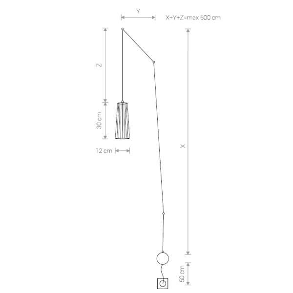 Подвесной светильник Nowodvorski Dover 9264
