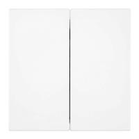 Переключатель 2-клавишный (механизм), Stekker, 250В, 10А Мия, RSW10-3107-01, белая магнолия 50434