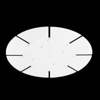 Основа для люстры Crystal Lux D600-8 White