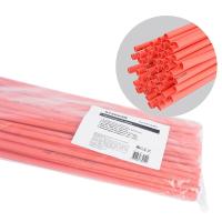 Термоусадочная трубка Stekker 6,0/3,0 мм, длина 100 см., усадка 2:1, красный HST-630-100RD 50262