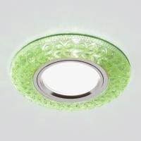 Встраиваемый светильник Elektrostandard 2180 MR16 зеленый 4690389041020