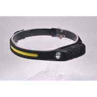 Налобный светодиодный фонарь Gauss аккумуляторный 340х30 330 лм GF411