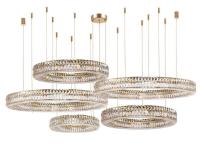 Горизонтальная композиция Newport 8550 из пяти колец золото №177 S8550_177G
