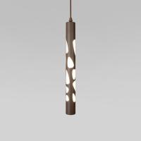 Подвесной светодиодный светильник Elektrostandard DLR037 12W 4200K кофейный a044558