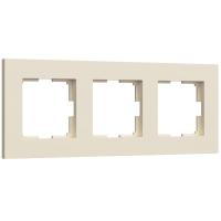 Рамка на 3 поста Werkel Slab айвори матовый W0032962 4690389193446