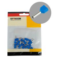 Наконечник штыревой втулочный изолированный НШВИ(2) 0,75-8 (DIY упаковка 25 шт) LD406-7508  50406