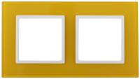 Рамка 2-постовая ЭРА Elegance 14-5102-21 Б0034494
