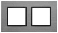 Рамка 2-постовая ЭРА Elegance 14-5202-42 Б0034552