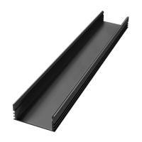 Профиль накладной черный 2м. Apeyron 08-10-01Ч