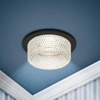 Светильник встраиваемый декоративный ЭРА DK109 BK/CL под лампу MR16 GU5.3 черный/прозрачный Б0058417