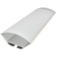 Профиль угловой накладной с рассеивателем серебро 2м. Apeyron 08-22