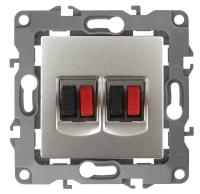 Аудиорозетка двойная ЭРА 12 12-3112-15 Б0027470