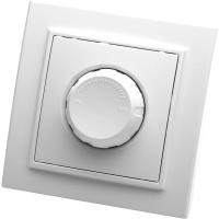 Выключатель диммирующий, Stekker, PSW10-9006-01, 250В, 650W Эрна, белый 39046