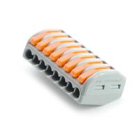 Клемма строительно-монтажная 8-проводная STEKKER, LD222-418