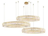 Горизонтальная композиция Newport 8240 из трех колец золото №11 S8240_029G