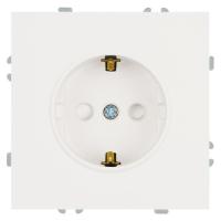 Розетка 2P+PE Stekker Эмили со шторками белый фарфор RST16-5110-01 49880