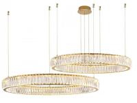 Горизонтальная композиция Newport 8240 из двух колец золото №15 S8240_033G