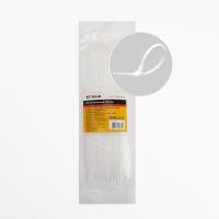 Хомут нейлоновый Stekker NYCT36-250 3,6x250 мм, d пучка max 65 мм, нагрузка 18 кг, белый 32779