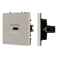 Механизм HDMI розетки SCT-NOBE-MHD1-SFPL-CA Arlight 061842