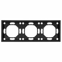 Рамка 3-постовая Stekker Эмили черный уголь PFR00-5003-05 49860